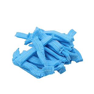 Шапочки медичні сп/б БЛАКИТНІ 100 шт