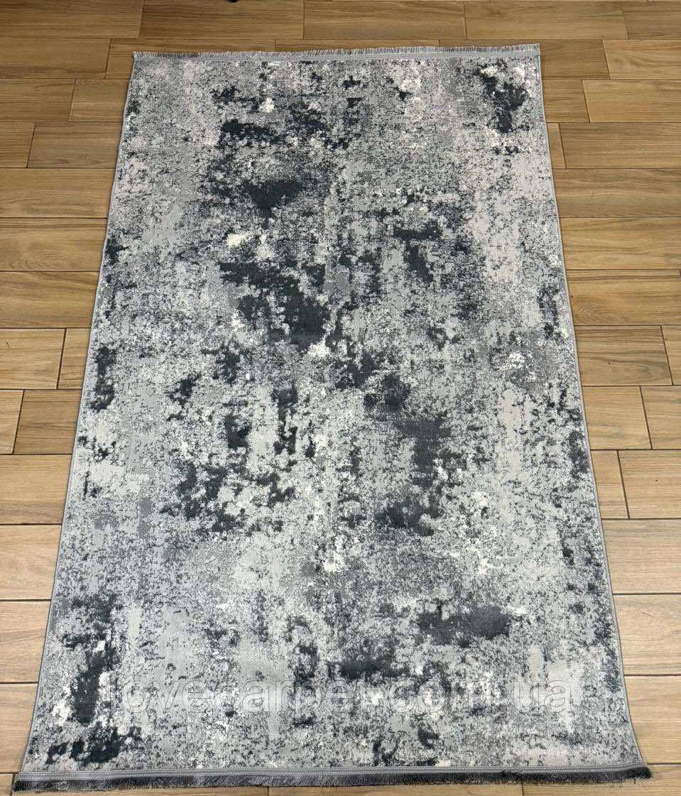 Килим Salon  A617A  DARK GREY SHRINK / LIGHT GREY 0.60*1.10, фото 1