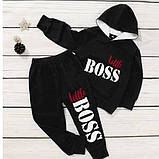 Спортивний трикотажний костюм для хлопчика р.86/92, фото 3