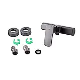 Змішувач для душу Lipno, Graphite (k35) QTLIPNO4023101G Qtap, фото 3