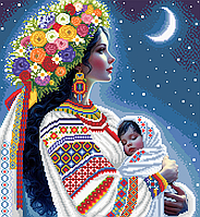 Схема для вишивки бісером,, Ніч яка Місячна...,, Сб-3-152