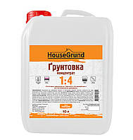 Грунтовка концентрат 1:4 10 л HouseGrund