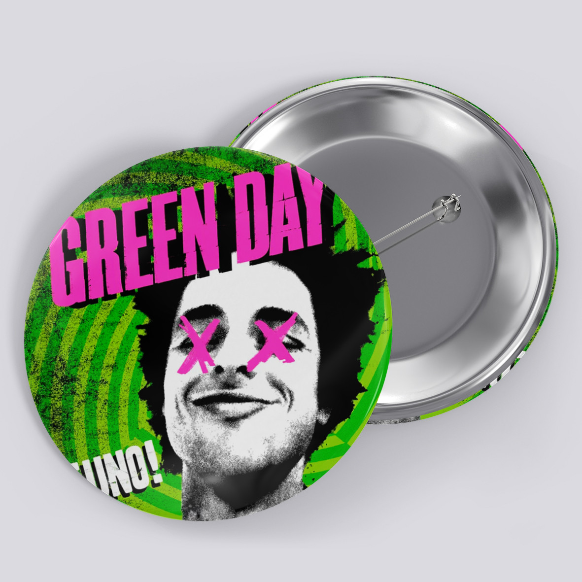 Значок "Green Day / Грін Дей" №2, фото 1