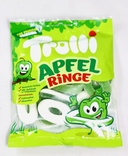 Желейки Trolli Apfel Ringe 150 г, фото 1