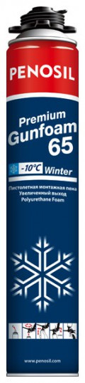 Піна монтажна Penosil 65L PRO winter (синій балон -10С +30С) 65 л.