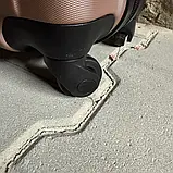 Валіза дорожня з розширенням WINGS 2011 модель DUBAI середня М 64x43x26см + 5см 63л РОЖЕВЕ ЗОЛОТО, фото 5