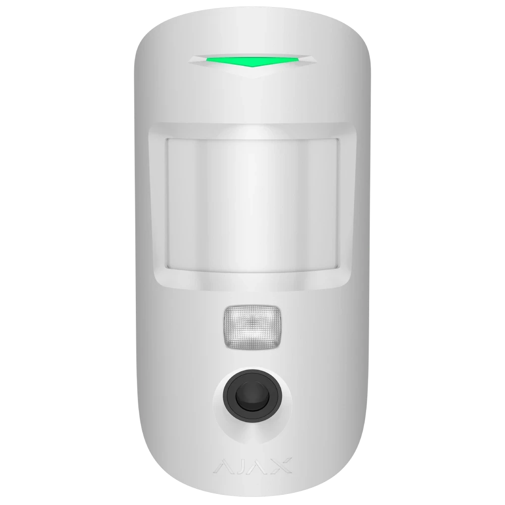 Ajax Superior MotionCam HD (PhOD) Jeweller white с камерой Бездротовий сповіщувач руху