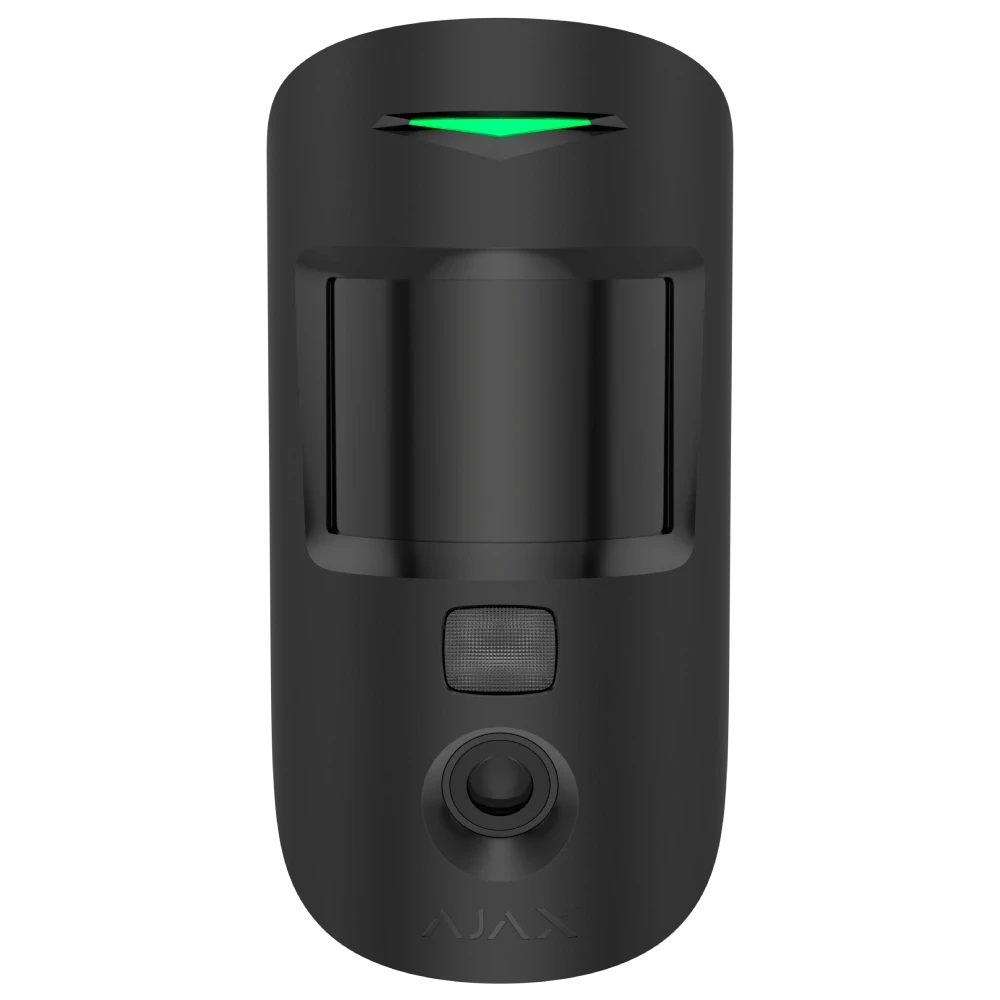 Ajax Superior MotionCam HD (PhOD) Jeweller black с камерой Бездротовий сповіщувач руху