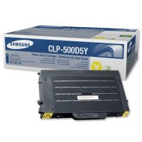 Заправка картриджа CLP-500D5Y/ELS принтера Samsung CLP-500/ 500N/ 550/ 550N YELLOW