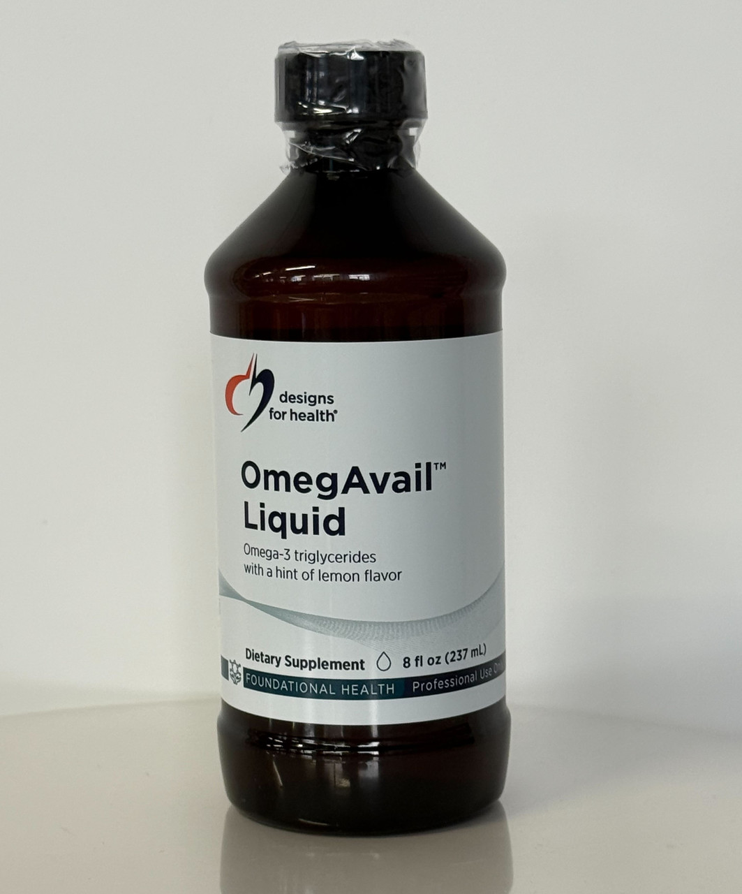 Designs for Health OmegAvail Liquid / Риб'ячий жир Омега-3 зі смаком лимона рідкий 237 мл