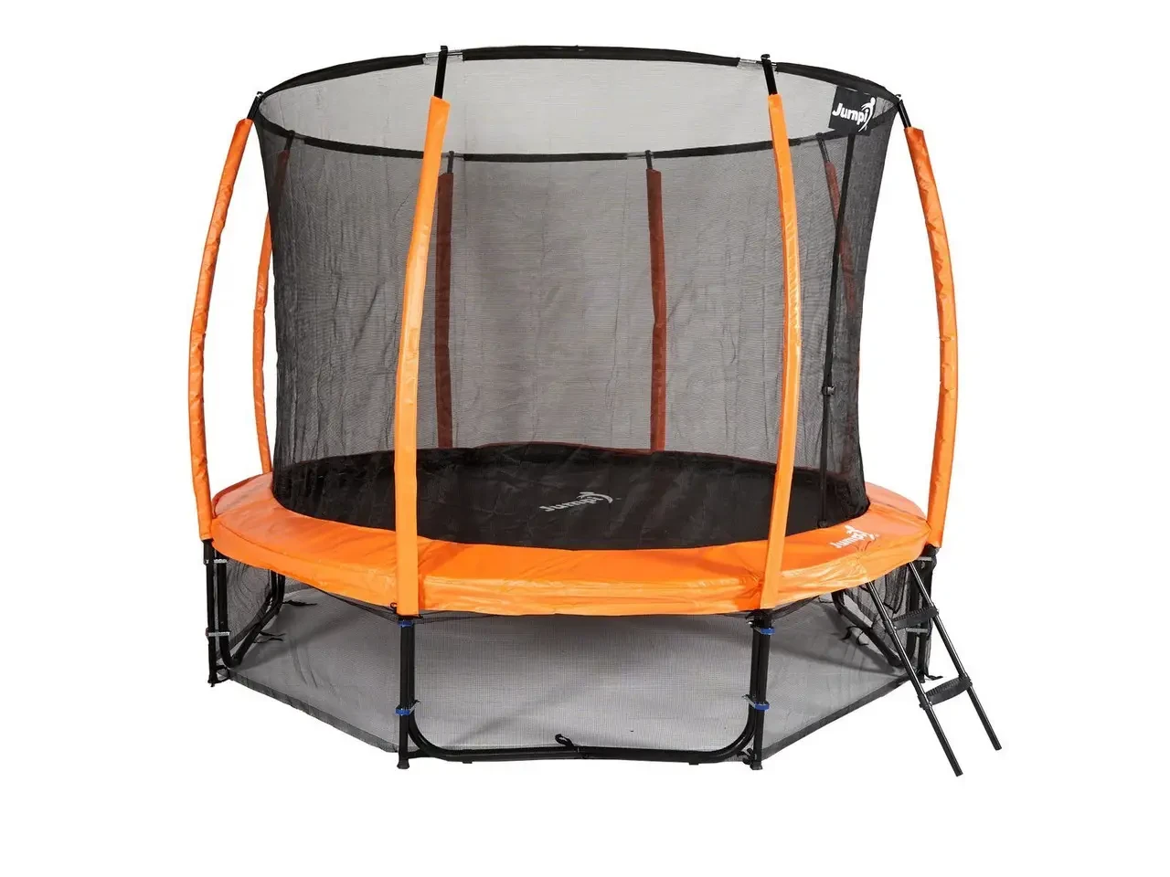 Професійний батут Jumpi 312 см 10 ft Maxy Comfort Plus жовтогарячий із внутрішньою сіткоюююю