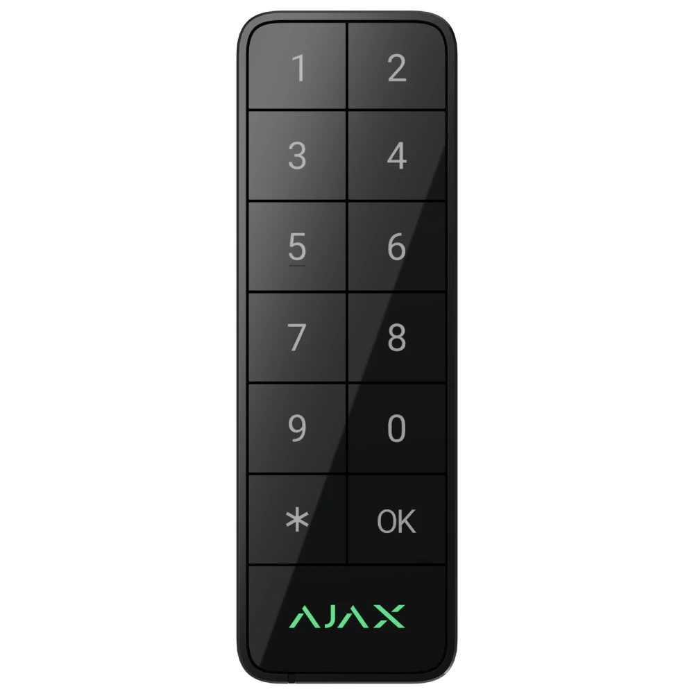 Ajax Superior Keypad Outdoor Fibra black Дротова клавіатура