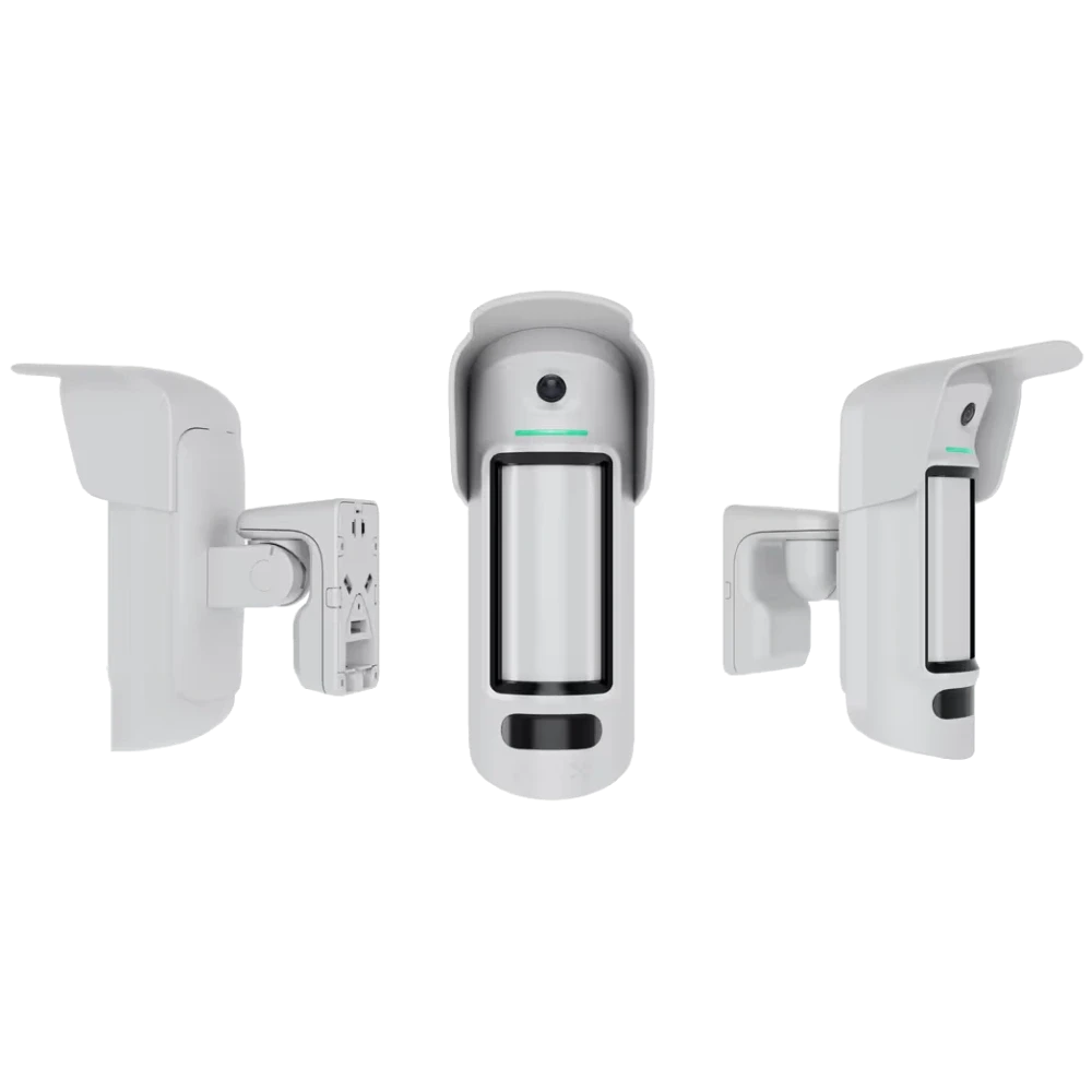 Ajax MotionCam Outdoor HighMount (PhOD) white Бездротовий оповіщувач руху з камерою, фото 1