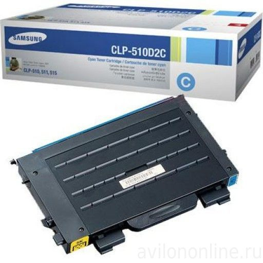 Заправка картриджа CLP-510D2C принтера Samsung CLP-510 Cyan