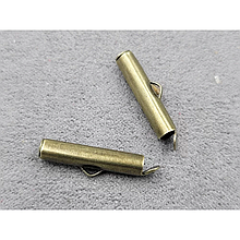 Кінцевик-трубочка слайдер 4*20мм, 50шт, колір бронза