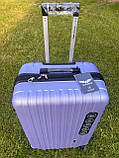 Валіза дорожня з розширенням WINGS 2011 модель DUBAI велика L 74x49x30см + 5см 97л ФІОЛЕТОВА, фото 3