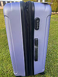 Валіза дорожня з розширенням WINGS 2011 модель DUBAI велика L 74x49x30см + 5см 97л ФІОЛЕТОВА, фото 4