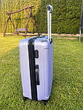 Валіза дорожня з розширенням WINGS 2011 модель DUBAI велика L 74x49x30см + 5см 97л ФІОЛЕТОВА, фото 6
