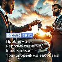 Проблемы с нерастаможенными/иностранными транспортными средствами: