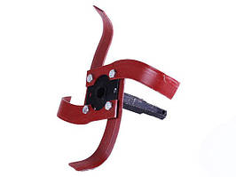 Секція фрези з ножами мотоблок мотоблок 168F/мотоблок 170F діаметр 23mm к-т на 4 ножі