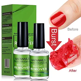 Смарт ремувер для зняття гель-лаку, 15 мл