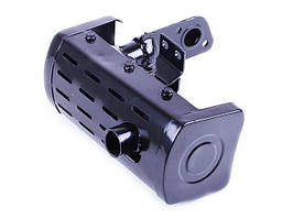 Глушник на дизельний двигун мотоблок дизель 170D