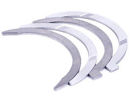 Вкладки корінні середні опорні, к-т: 4 шт. двигун TY2100 мінітрактор