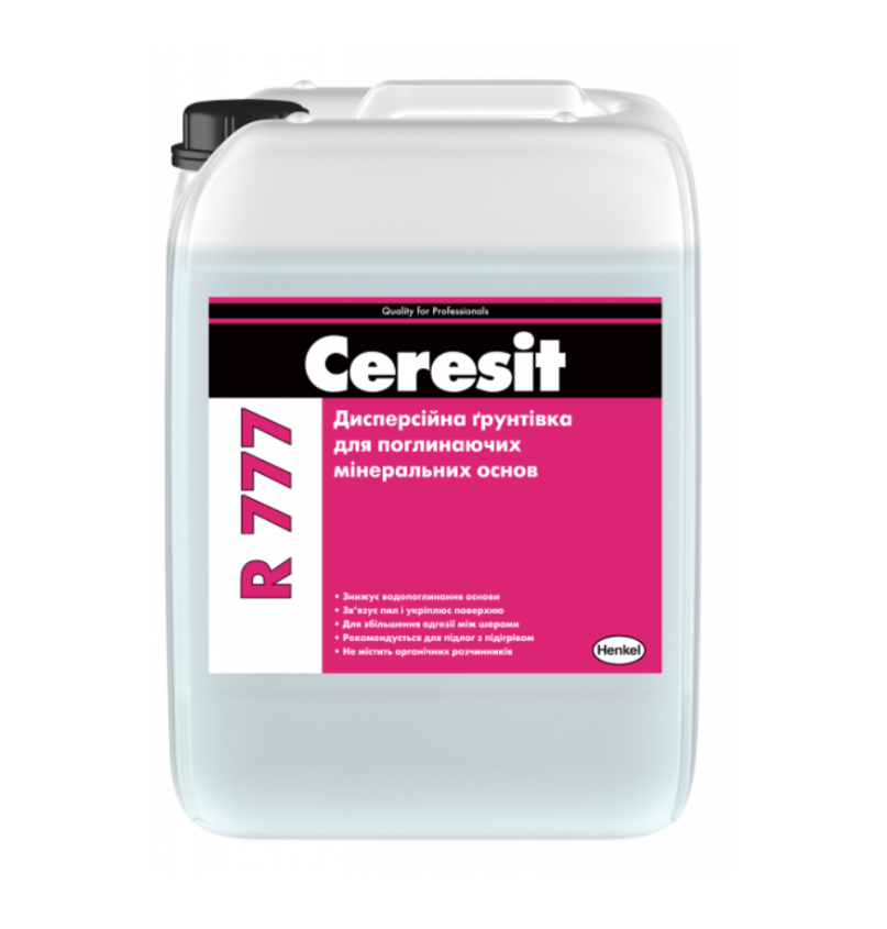 Ґрунтовка глибокопроникна Ceresit R 777 10 л