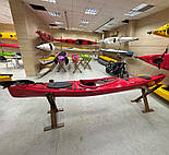 Каяк туристичний одномісний для спорту, риболовлі Seabird Expedition Afjord kayak рибальський, байдарка, фото 4