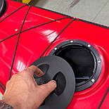 Каяк туристичний одномісний для спорту, риболовлі Seabird Expedition Afjord kayak рибальський, байдарка, фото 7