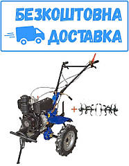 Мотоблок дизельний Powercraft МБ2060Д (4.00-10) + фреза БЕЗПЛАТНА ДОСТАВКА