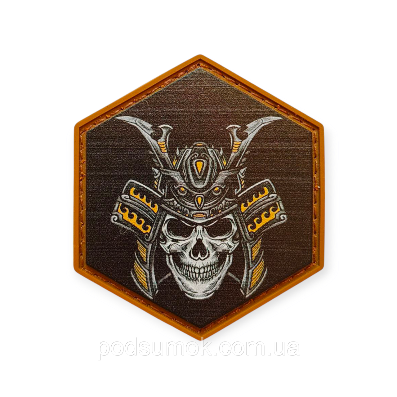 Шеврон ПВХ HEX PATCH H-53 на липучці для велкро патч гумовий, фото 1
