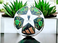 Мяч футбольный, размер 5, термошов, Адидас (Финал Мюнхен 2025)