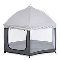 Ігровий манеж для дітей MR 1515 графітовий , намет дитячий автоматичний для вулиці та будинку