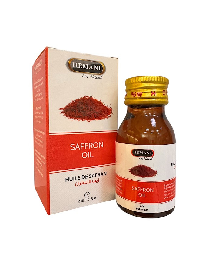 Олія шафрану холодного пресування Hemani Saffron Oil cold pressing 30 ml, фото 1