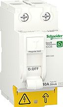 Пристрій захисного вимкнення 40 A 30 мA 2П типАС RESI9 Schneider Electric (ПЗВ)