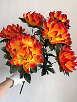 Букет штучних хризантем (ананас) (64 см), фото 9