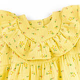 Сукня для дівчинки з квіточками Flowers on yellow, фото 2