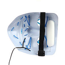 Світлодіодна маска RESTEQ "Судна ніч 3", маска з LED-підсвіткою для Хелловіну, вечірок і косплею, що світиться у темряві, фото 5