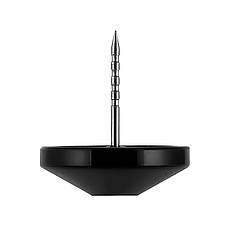 Гвоздики RESTEQ для антикрадіжних датчиків 1000 шт - протикрадіжні кнопки голки з насічками, чорні, фото 2