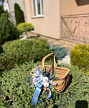 Корзина Голендер 30/22/15см до Спасу плетена з лози. Арт:40-21, фото 4