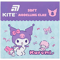 Пластилін 8  кол. 160 г. "Kuromi", НК24-082 Kite