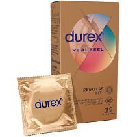 Презервативы Durex Real Feel из синтетического латекса (безлатексные) 12 шт. (5052197026719) | fn Акция
