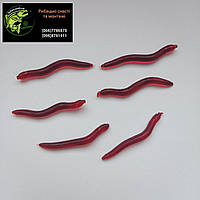 Силіконові черв'яки для риболовлі 3.6 см