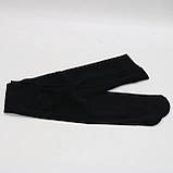 Чорні жіночі капронові колготки 80 DEN з матовим ефектом, еластичні, для осінньо-зимового сезону, фото 4