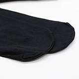 Чорні жіночі капронові колготки 80 DEN з матовим ефектом, еластичні, для осінньо-зимового сезону, фото 5