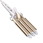 Потрійна плойка хвиля для волосся Geemy GM 1988/ Стайлер для завивання локонів, фото 3