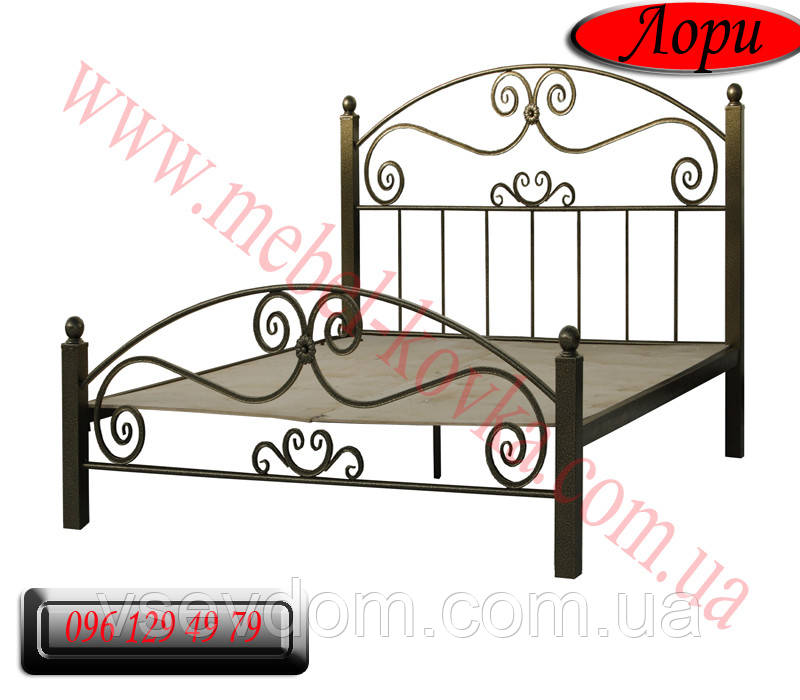 Ліжко двоспальне коване"Лорі", фото 1