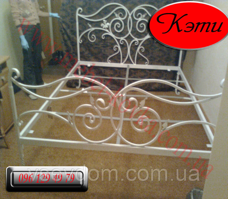 Ліжко двоспальне коване"Кеті", фото 1