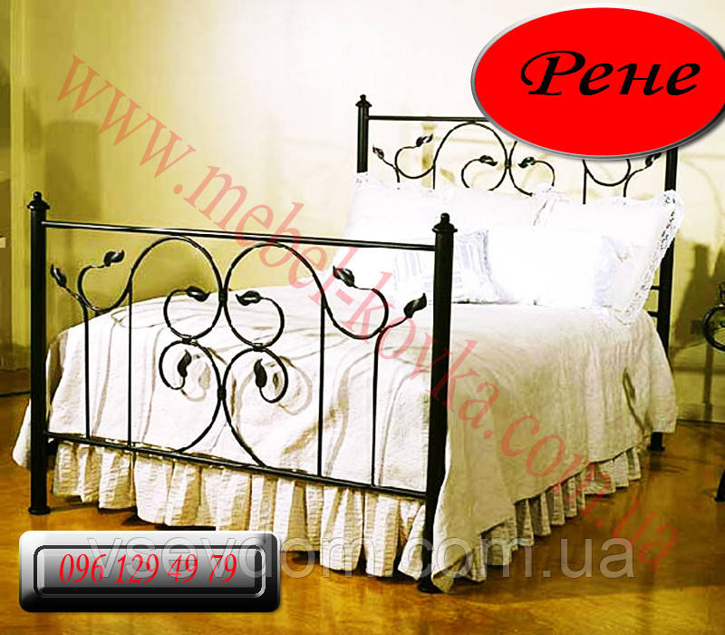 Коване ліжко "Рене", фото 1